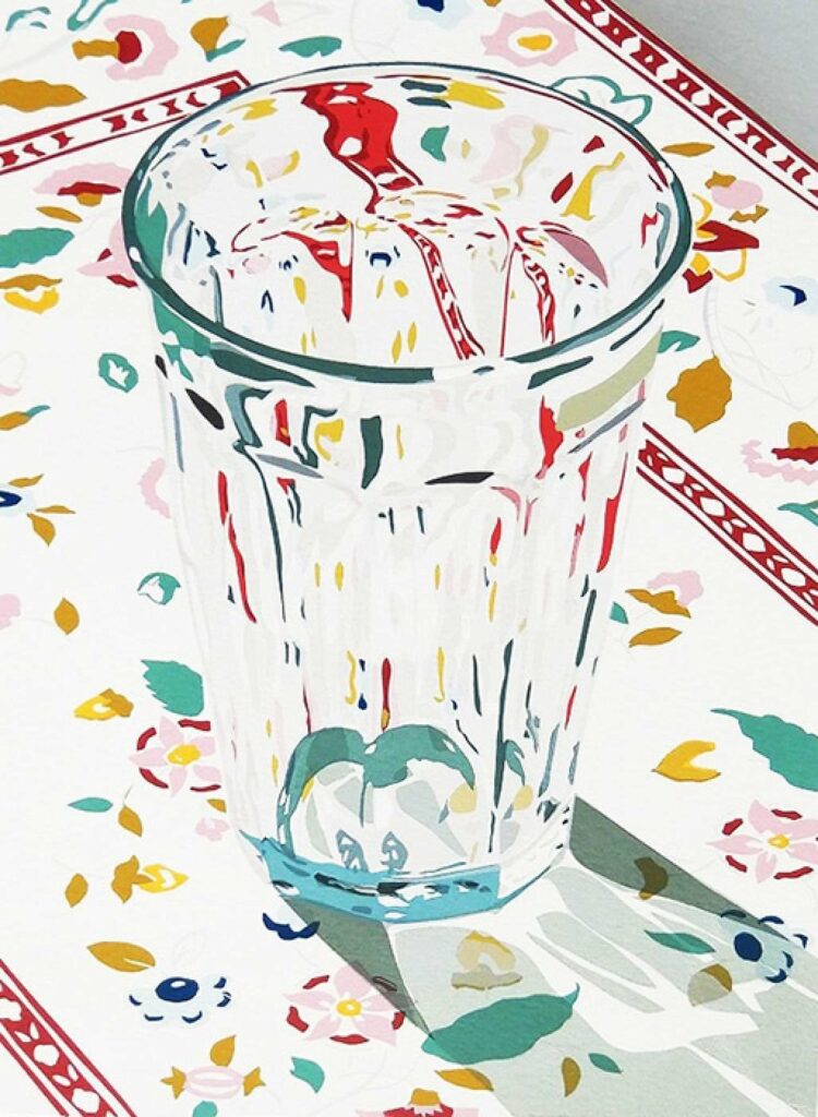 un verre ? Toshiko Hishida, A Glass, 1997